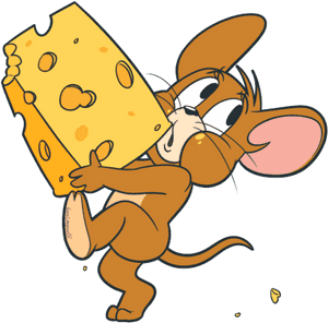 Tom And Jerry Png Image - Jerry Mouse With Cheese, Transparent Png PNG image with transparent background