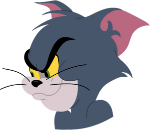 Tom Face - Tom And Jerry Tom Face Png, Transparent Png PNG image with transparent background