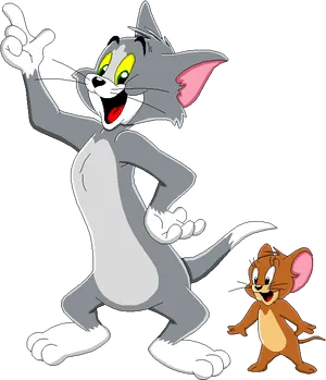 Tomand Jerry Cheerful Moments PNG Image