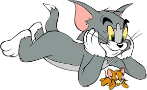 Tomand Jerry Classic Chase PNG Image