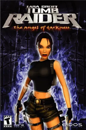 Tomb Raider Angelof Darkness Game Cover PNG Image