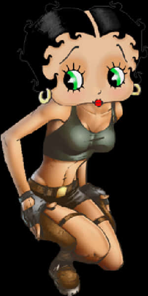 Tomb Raider Betty Boop, HD Png Download PNG image with transparent background