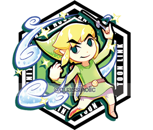 Toon Link Acrylic Charm - Toon Link Tattoo, HD Png Download PNG with transparent background