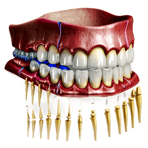 Tooth Anatomy Chart PNG 06262024 PNG with transparent background