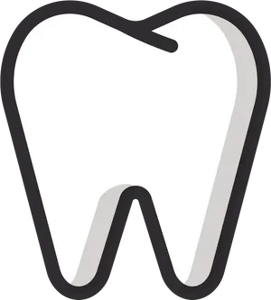 Tooth Icon Graphic PNG Image