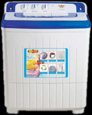 Super Asia Semi Automatic Washing Machine, HD Png Download PNG