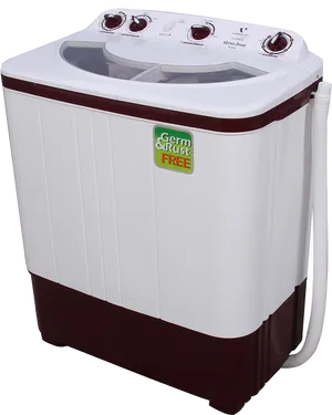 Top Loading Semi Automatic Washing Machine PNG Image