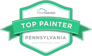 Top Painter Pennsylvania Award Badge PNG Image