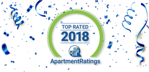 Top Rated Apartment Award2018 PNG image with transparent background
