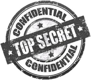 Top Secret Confidential Stamp PNG Image