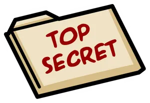 Top Secret Document Icon PNG Image