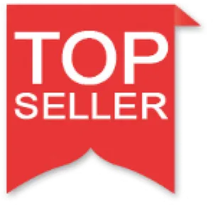 Top Seller Badge Graphic PNG Image