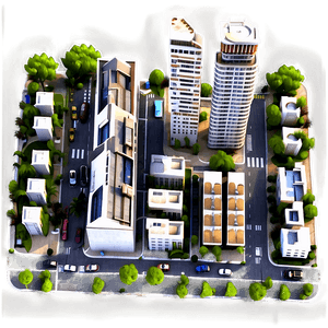 Top View City Location PNG uyp70 PNG image with transparent background