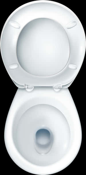 Round Toilet Png Clip Art - Toilet Birds Eye View, Transparent Png PNG image with transparent background