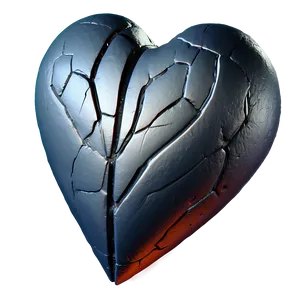 Torn Heart Emoji Png Hii PNG Image