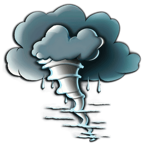 "Tornado Weather Sign PNG" 06112024 PNG image with transparent background