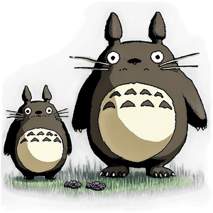 Totoro Family Drawing PNG 81 PNG image with transparent background