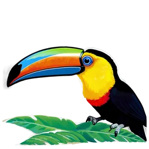 Toucan In Paradise Png Ijc PNG Image