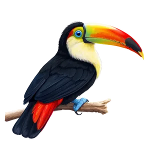 Toucan In Profile Png Clr97 PNG Image