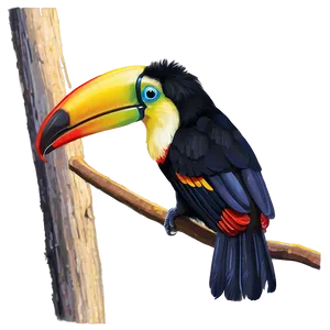 Toucan In Sunset Png Ple75 PNG Image