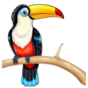 Toucan On Branch Png Qsq69 PNG Image