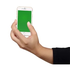 Touch Device Green Screen Png Und80 PNG Image