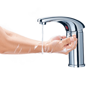 Touchless Hygiene Hand Tap PNG 06262024 PNG image with transparent background