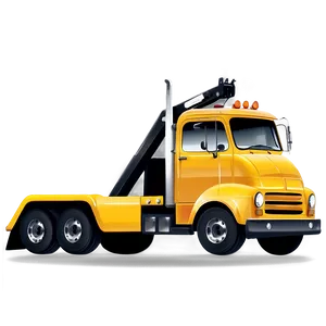 Tow Truck Silhouette Png 06122024 PNG Image