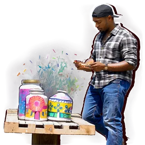 Town Street Artist Png Trf73 PNG Image