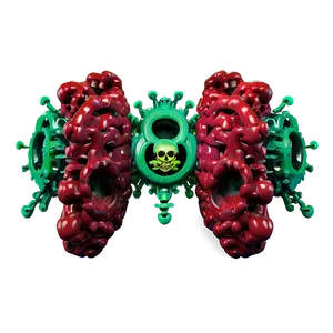 Toxic Cyber Virus Png Cyn44 PNG Image