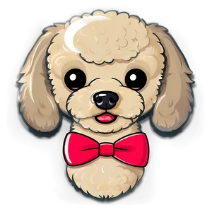 Toy Poodle Artwork Png Odm PNG Image