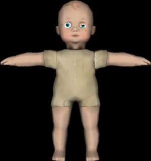 Toy Story Baby Doll Character PNG image with transparent background