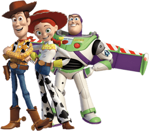 Jessie Story Toy Sheriff Film Buzz Woody Clipart - Buzz Woody And Jessie, HD Png Download PNG with transparent background