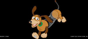 Toy Story Slinky Dog Character PNG image with transparent background