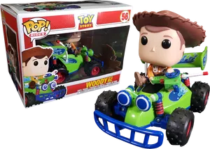 Toy Story Woody R C Pop Rides Figure PNG Image