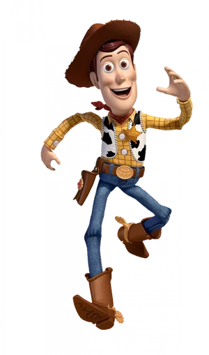 Toy Story Woody Waving PNG Image