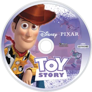 Toy Story4 K U H D Disc PNG Image