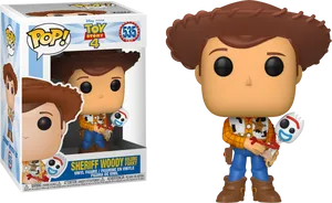 Toy Story4 Woody Funko Pop PNG Image