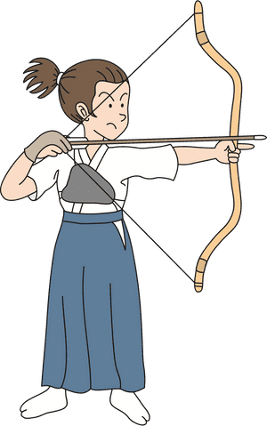 Female Archer Big Image - Archery Clipart, HD Png Download PNG image with transparent background