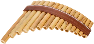 Traditional Bansuri Flute PNG Image