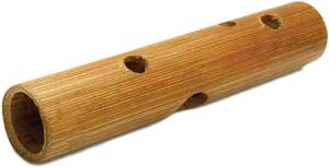 Traditional Bansuri Flute PNG Image