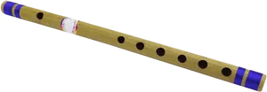 Traditional Bansuri Flute PNG Image