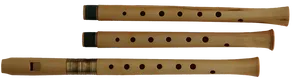 Traditional Bansuri Flutes PNG Image