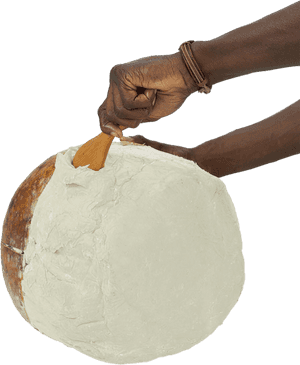 Traditional Butter Churning Process PNG image with transparent background