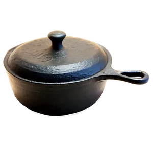 Traditional Cast Iron Cooking Pot Png Jcj90 PNG Image