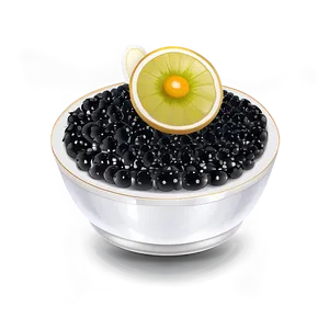 Traditional Caviar Service Png 06252024 PNG Image