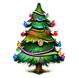 Traditional Christmas Tree PNG pjp PNG image with transparent background