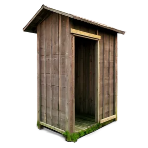 Traditional Countryside Outhouse Png Spf PNG Image