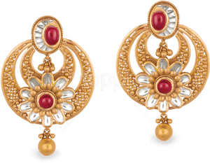 Gold Earring Png - Earring Png, Transparent Png PNG