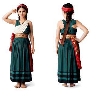 Traditional Greek Costume PNG aps2 PNG